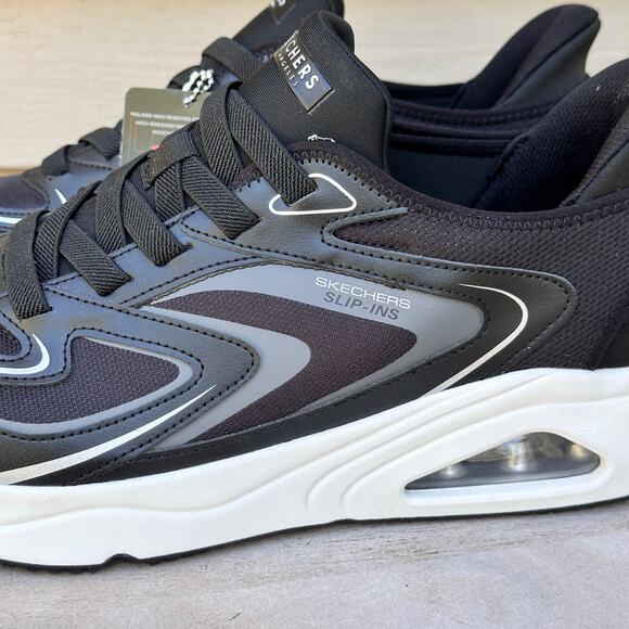 Slip-ins: SKECHERS Mens Street Tres Air Uno Vision Airy Size 13 Sneakers New - Picture 2 of 13